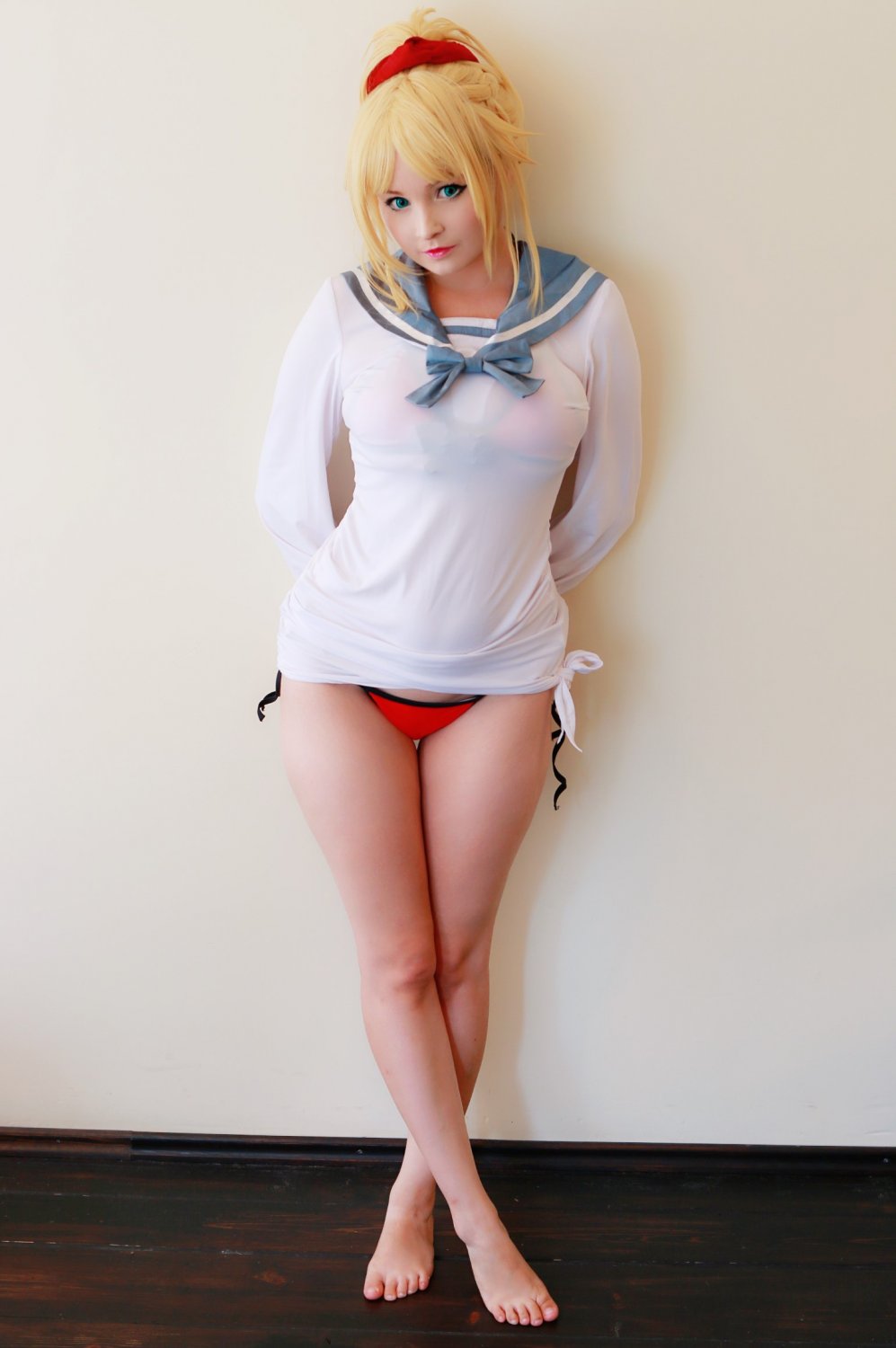 Mordred Fate cosplay with blowjob and facial #Jn0WbUrF